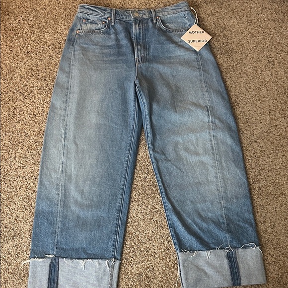 NWT MOTHER Ankle Cuff Fray in Last Bite. Size 29. - Picture 8 of 8